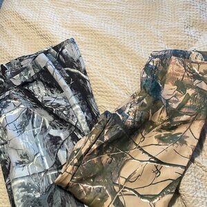 2 pair of camo cargo pants